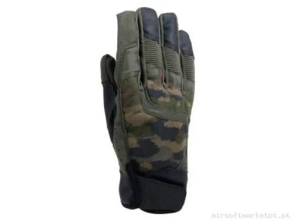 Luvas Combat Delta Tactics Arborizado — Gear Táctico — Airsoft Market PT