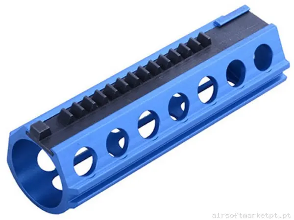 Interno Pistão AEG 14 Dentes Reforçado Aligeirado Shs Tt0090 Alumínio Half Teeth — Peças Internas (AEG) — Airsoft Market PT