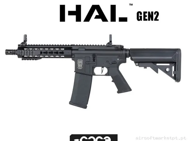 Réplica Specna Arms SA-C08 Core Gen2 Hal Etu Negra — Rifles de Assalto (AR/M4/AK) — Airsoft Market PT