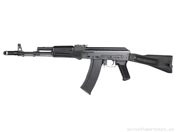 Réplica AEG Ak E&l Elak74mn Essential EL-A106S negra — Rifles de Assalto (AR/M4/AK) — Airsoft Market PT
