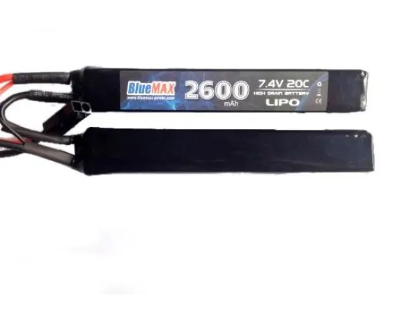 Bateria Bluemax Lipo 2600mAh 7.4v