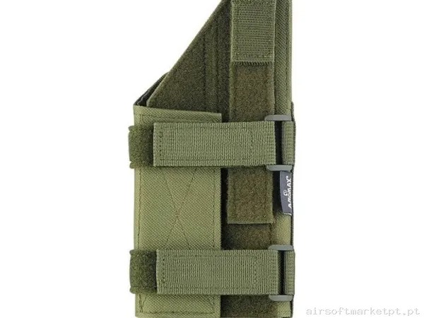 Pistolera Tela Universal Amomax Light Bearing verde od — Coletes & Rigs — Airsoft Market PT