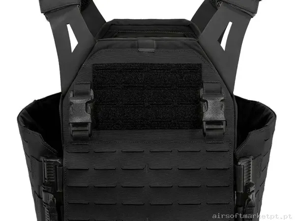 CHALECO LPC PORTA PLACAS WARRIOR ASSAULT LASER CUT LOW PROFILE CARRIER V1 NEGRO — Coletes & Rigs — Airsoft Market PT