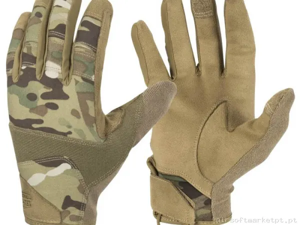 Luvas Helikon-Tex Range Tactical Gloves multicam/Coyote — Gear Táctico — Airsoft Market PT