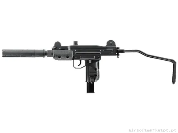 Airgun CO2 4.5mm SMG Umarex Mini Uzi negra — SMGs — Airsoft Market PT