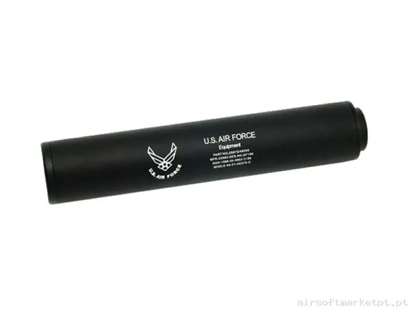 Externo Supressor Trazador Fma Tb584 Usaf Largo negro — Acessórios & Componentes — Airsoft Market PT