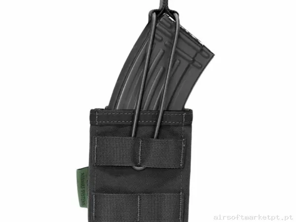 Pouch Magazine Pouch Ak Warrior Assault Open Top negro — Coletes & Rigs — Airsoft Market PT