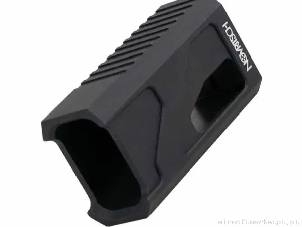 Externo Quebra-chamas Amplificadora Novritsch Tp22/Ssp18 negra — Acessórios & Componentes — Airsoft Market PT