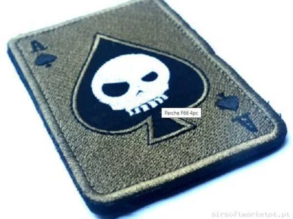 PARCHE AS DE PICAS OD — Patches & Decoração — Airsoft Market PT