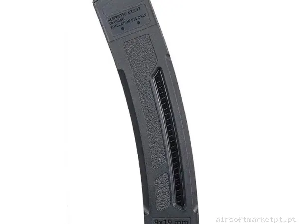 Magazine Réplica Midcap Mxc9 G&G Polímero 130 Bbs negro — Carregadores / Magazines — Airsoft Market PT