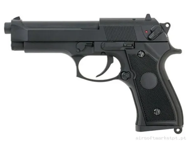 Beretta M92F CM126 Cyma Preto — Pistolas — Airsoft Market PT