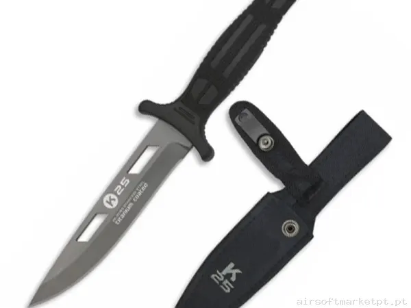 Faca Botero K25 32193 Aço Inox 12.4cm com Capa — Ferramentas — Airsoft Market PT