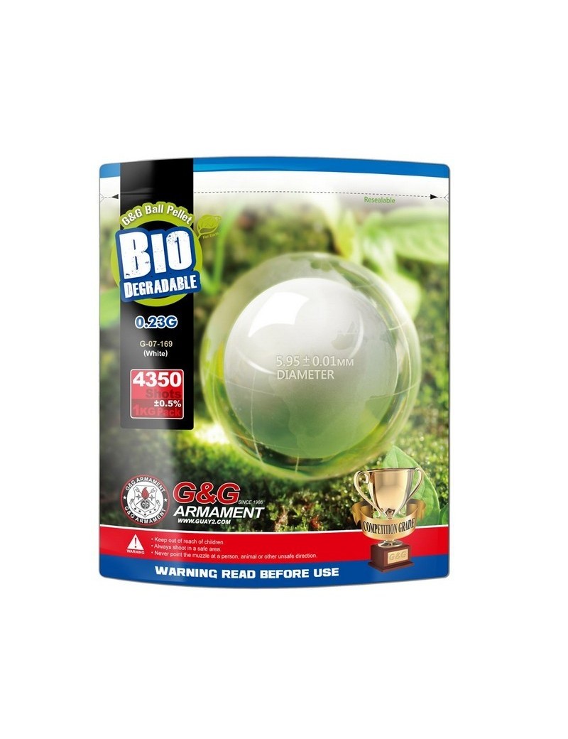 0,23g Bio 1kg [G&G] — Munição (BBs) — Airsoft Market PT