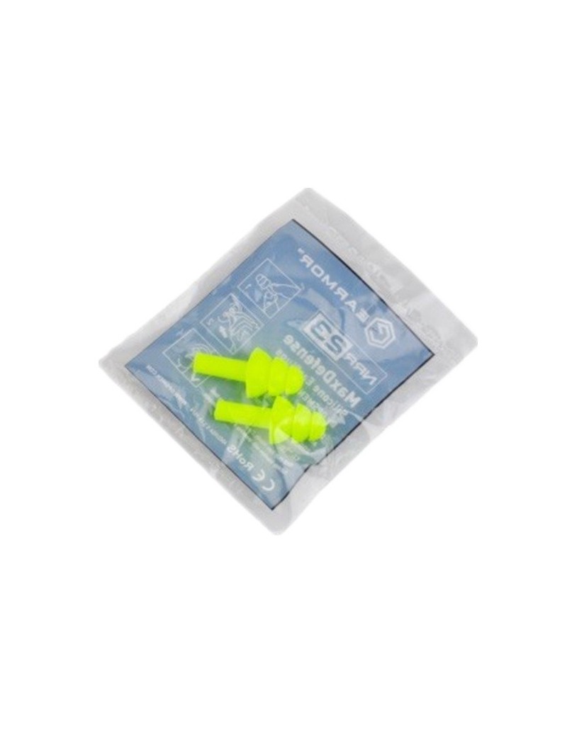 MaxDefense Silicon Ear Plugs M03 [Earmor] — Rádios & Comunicação — Airsoft Market PT