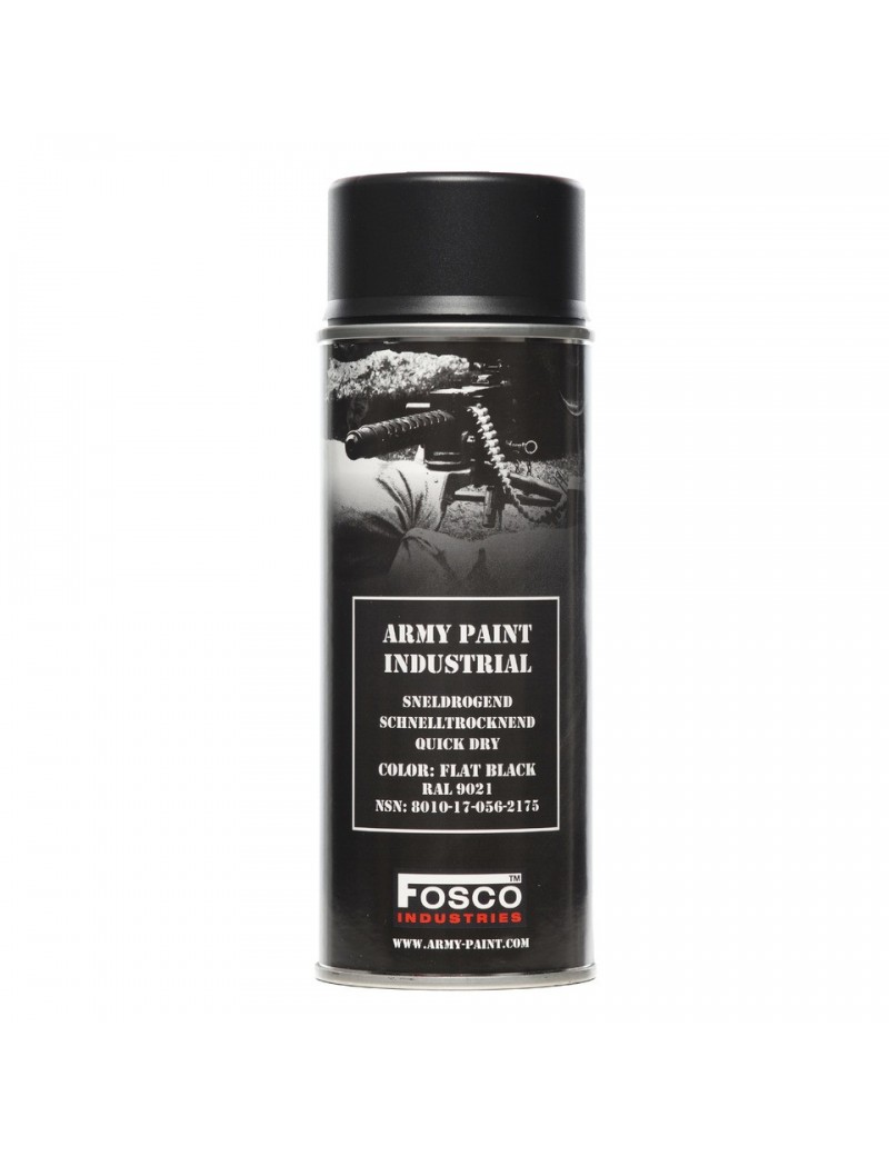 Army Paint - Flat Black 400ml [Fosco] — Outros — Airsoft Market PT