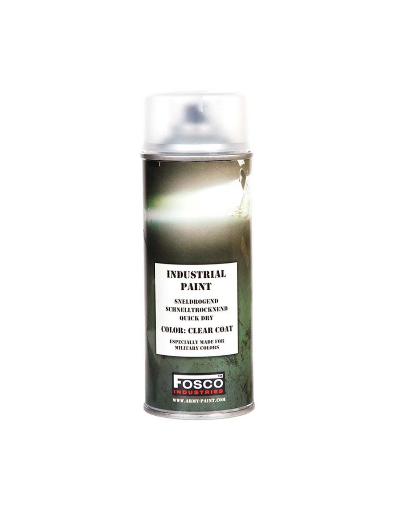 Spray Clear Coat / Varnish 400ml [Fosco] — Outros — Airsoft Market PT