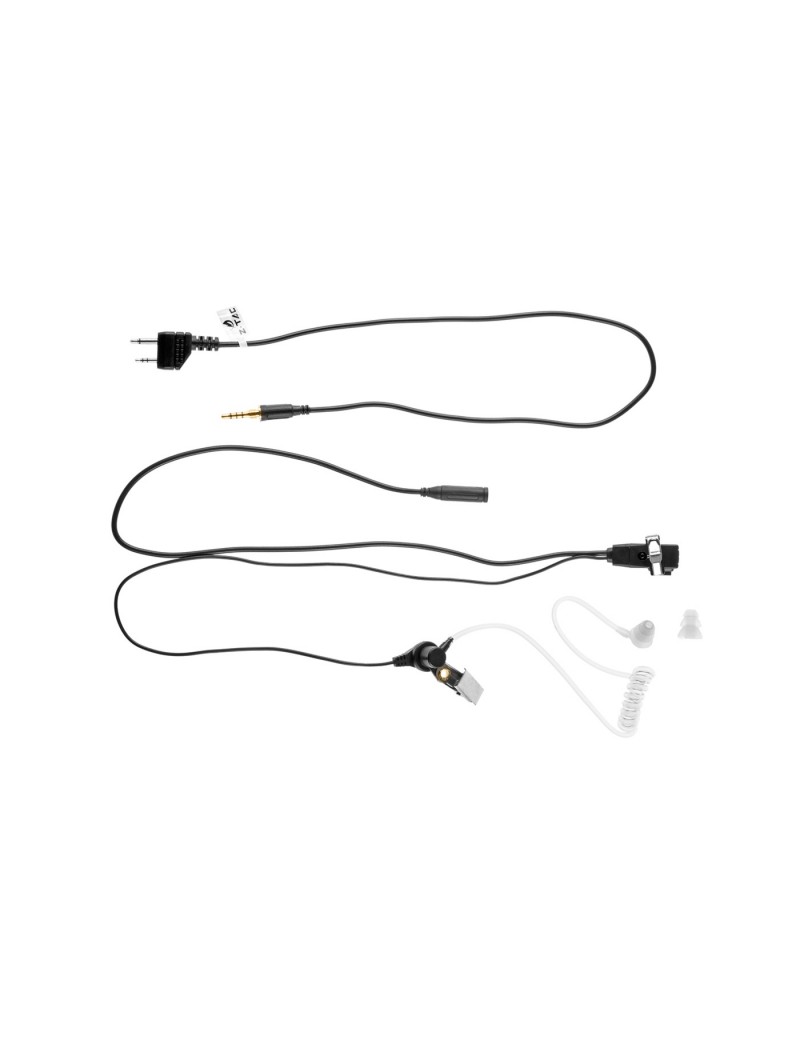 FBI Style Acoustic Headset Midland [Z-Tac] — Rádios & Comunicação — Airsoft Market PT