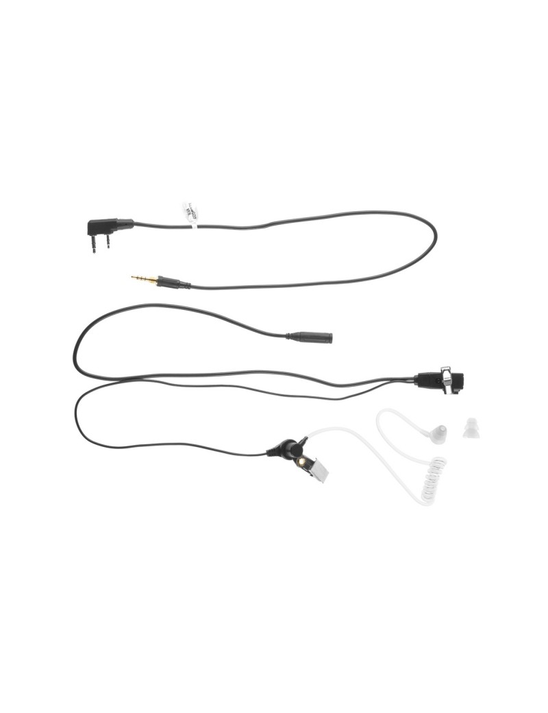 FBI Style Acoustic Headset Kenwood [Z-Tac] — Rádios & Comunicação — Airsoft Market PT