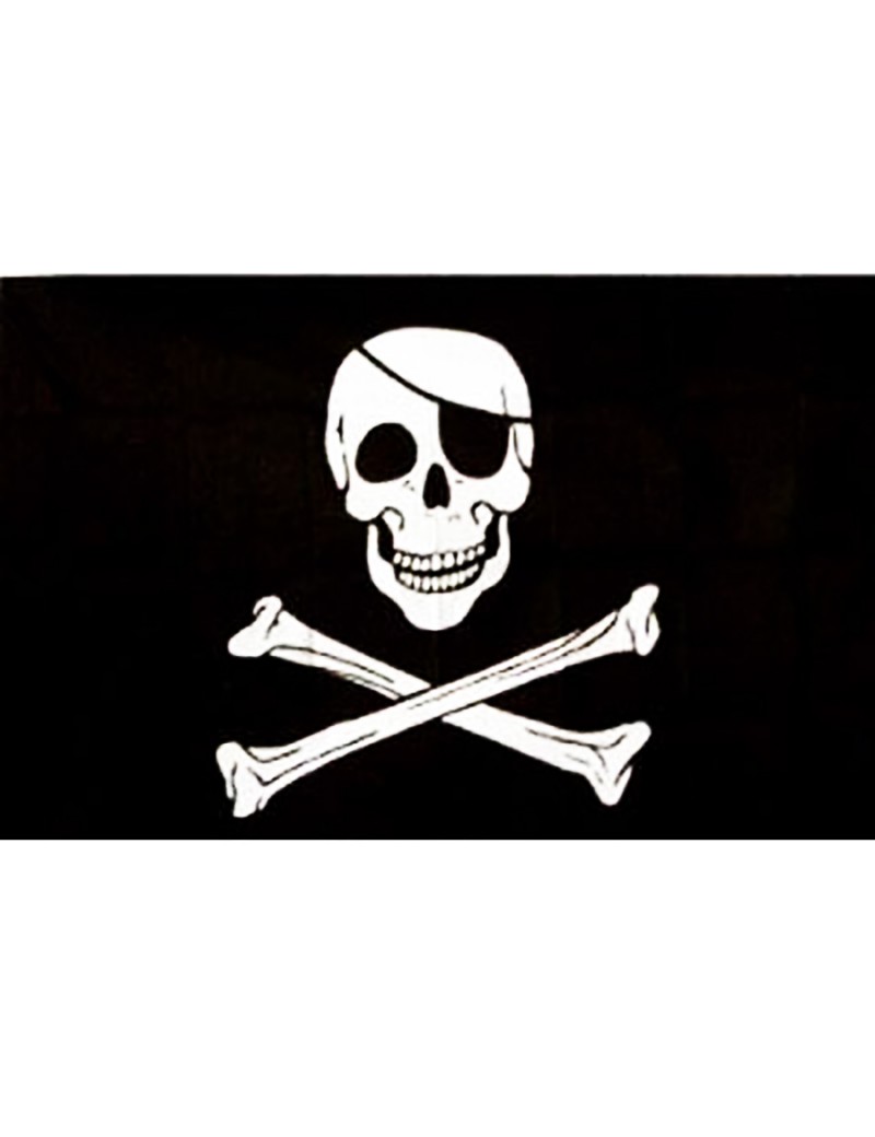 Flag - Pirate [Fosco] — Acessórios & Componentes — Airsoft Market PT