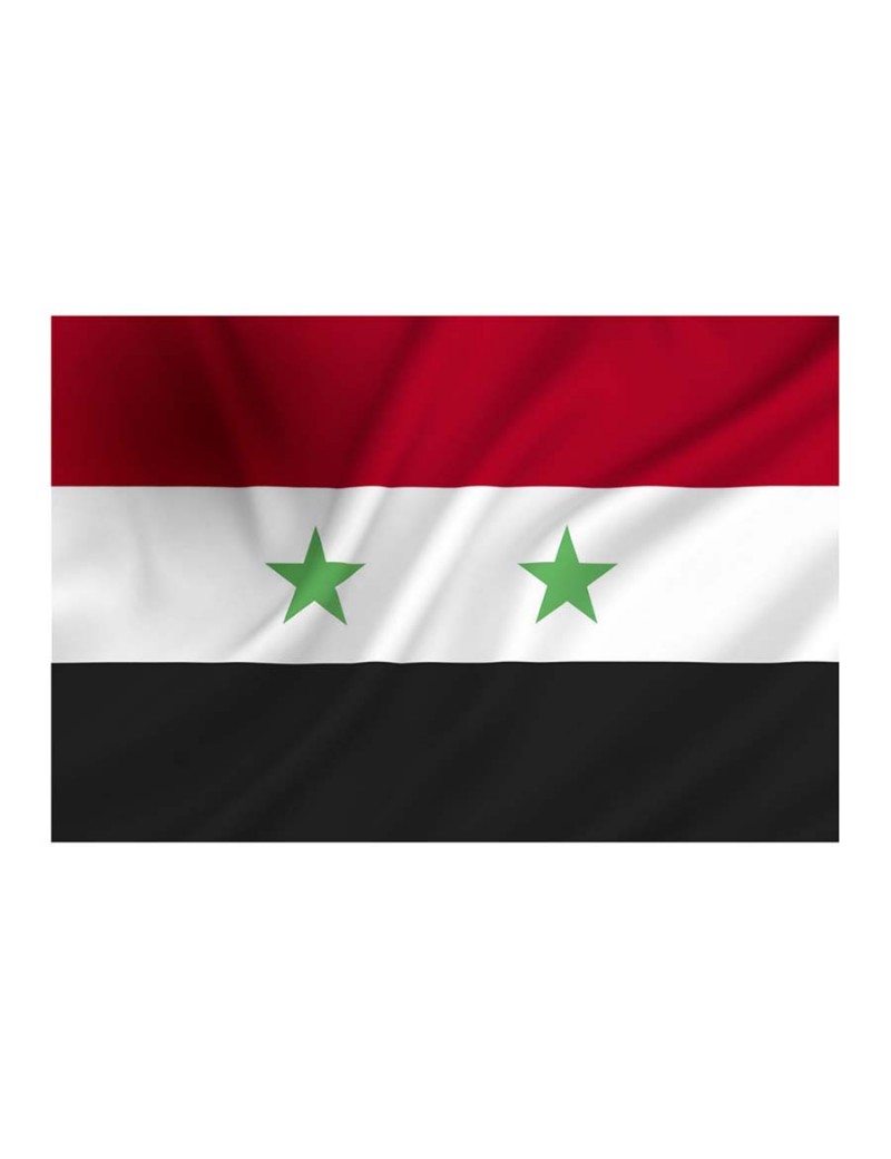 Flag - Syria [Fosco] — Acessórios & Componentes — Airsoft Market PT