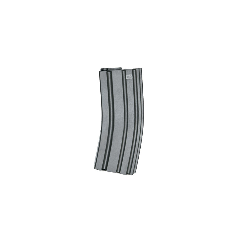 Mid Cap M4 140Rnd Cinza [ASG] — Carregadores / Magazines — Airsoft Market PT