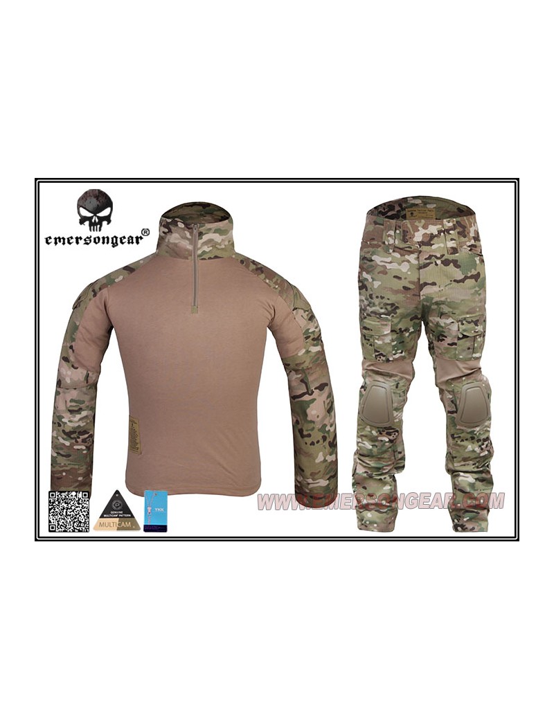 Combat BDU Set Gen2 - Multicam [Emerson Gear] — Vestuário (Fardas) — Airsoft Market PT