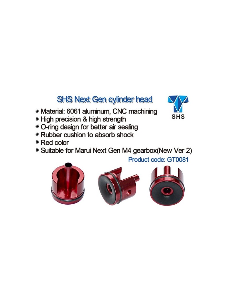 Cylinder Head CNC - Marui Next Gen4 - GT0081 [SHS] — Peças Internas (AEG) — Airsoft Market PT