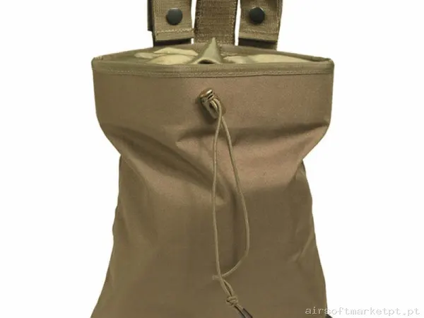 Pouch Bolsa Descarga Enrollable Mil-Tec Empty Shell coyote — Coletes & Rigs — Airsoft Market PT