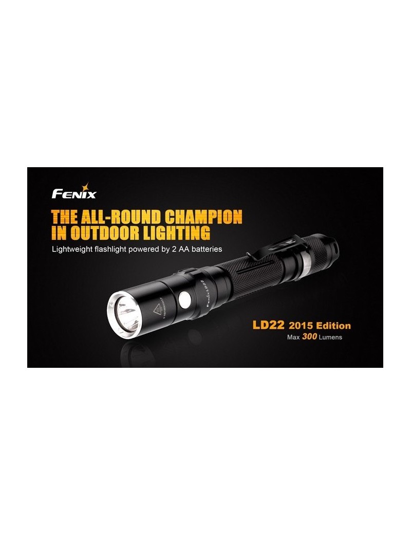Flashlight LD22 - 300 Lumens [Fenix Light] — Lanternas & Lasers — Airsoft Market PT