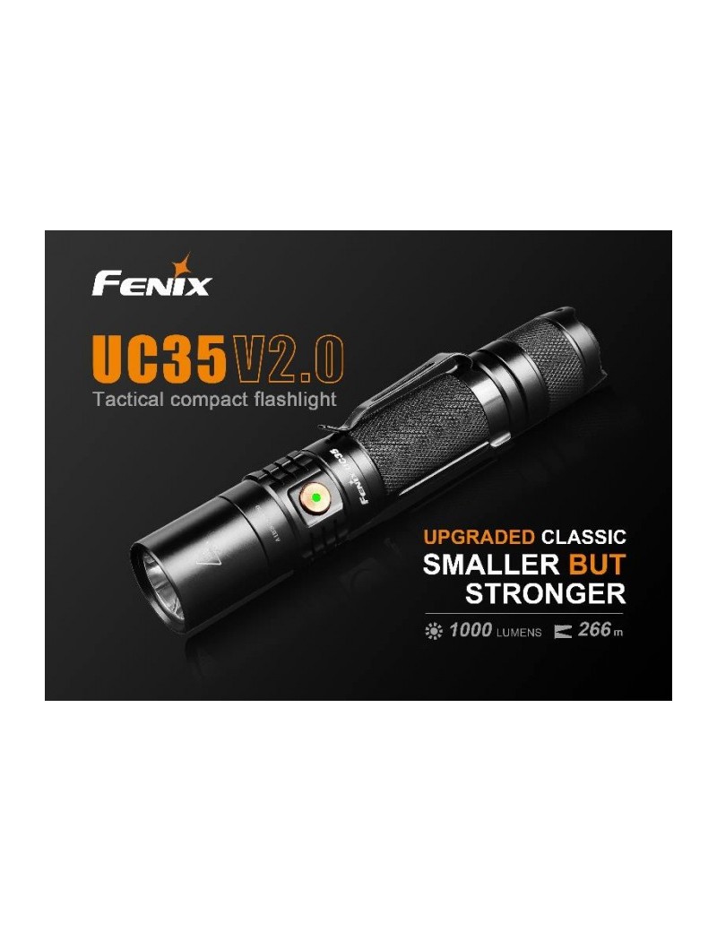 Flashlight UC35 V2.0 - 1000 Lumens [Fenix Light] — Lanternas & Lasers — Airsoft Market PT