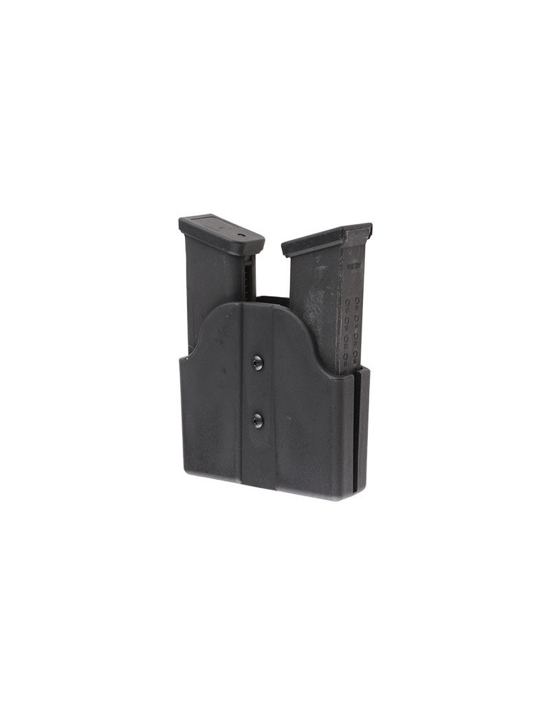 Double Pistol Magazine Pouch - Black [FMA] — Rádios & Comunicação — Airsoft Market PT
