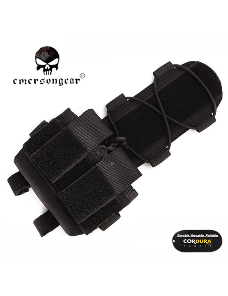 Mk2 Battery Case for Helmet - Black [Emerson Gear] — Sacos & Mochilas — Airsoft Market PT