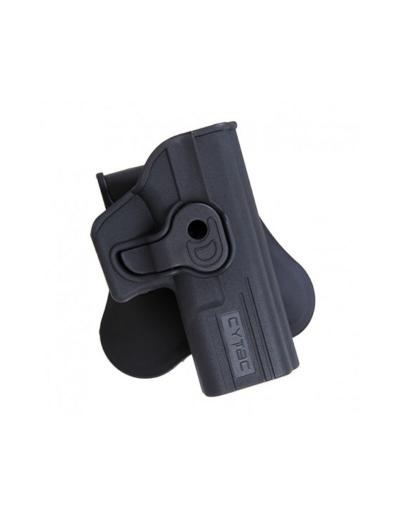 Polymer Holster - G19/23/32 - Black [CYTAC] — Gear Táctico — Airsoft Market PT