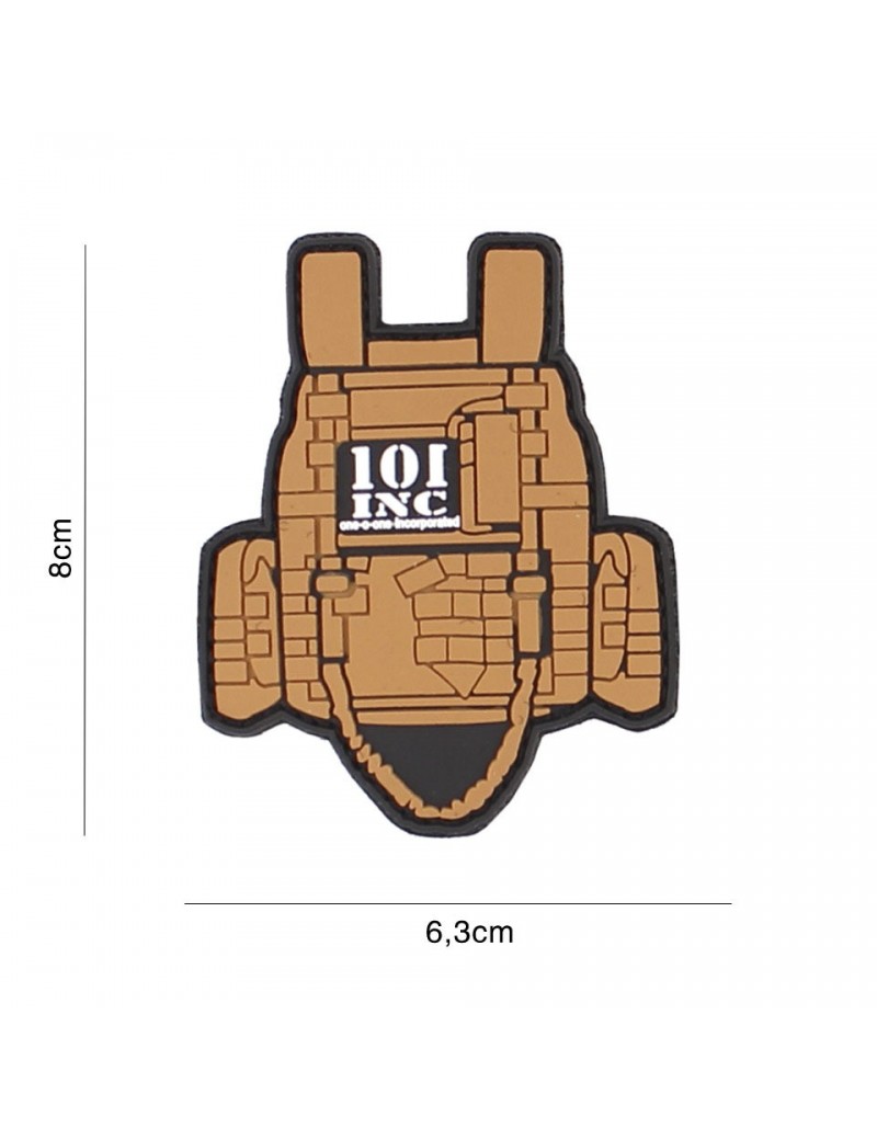 Patch - Tactical Vest - Coyote — Patches & Decoração — Airsoft Market PT