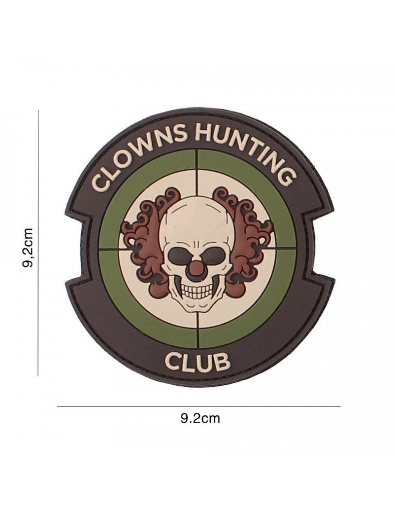 Patch - Clowns Hunting Club - Multi — Patches & Decoração — Airsoft Market PT
