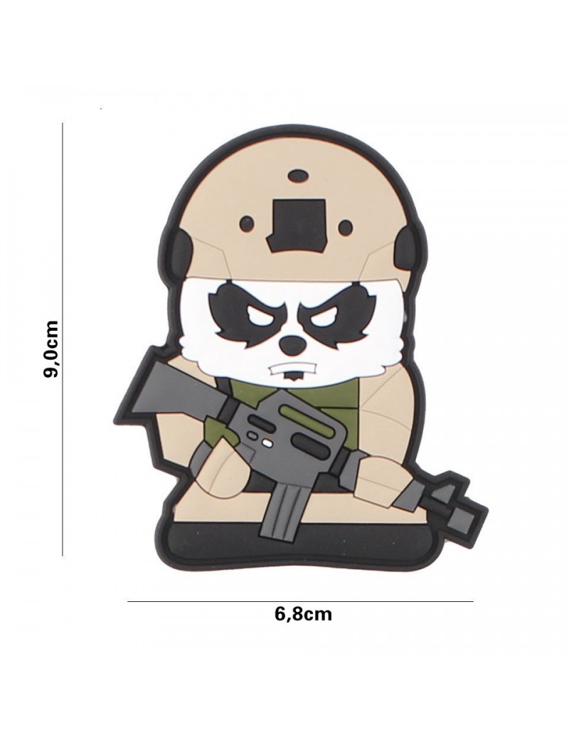 Patch - Tactical Panda — Patches & Decoração — Airsoft Market PT