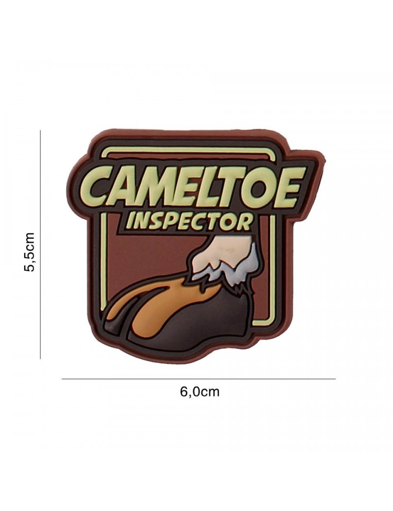 Patch - Cameltoe Inspector - Brown — Patches & Decoração — Airsoft Market PT
