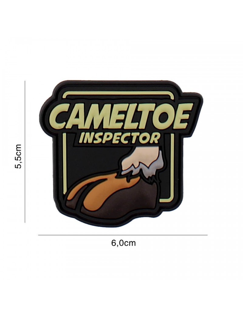 Patch - Cameltoe Inspector - Black — Patches & Decoração — Airsoft Market PT