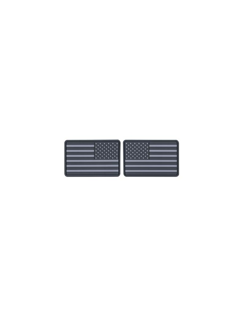 USA Flag Small - Set 2pcs - Grey [Helikon Tex] — Patches & Decoração — Airsoft Market PT