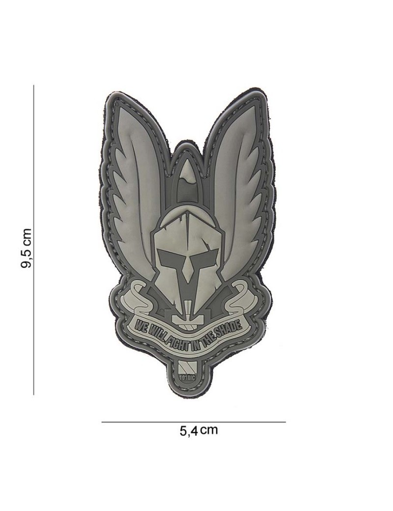 Patch - Spartan - Grey — Patches & Decoração — Airsoft Market PT
