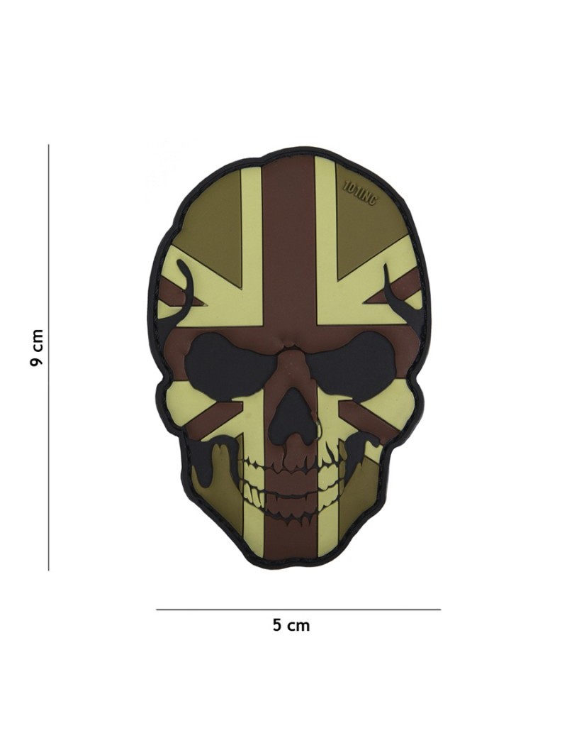 Patch - Skull United Kingdom - Camo — Patches & Decoração — Airsoft Market PT