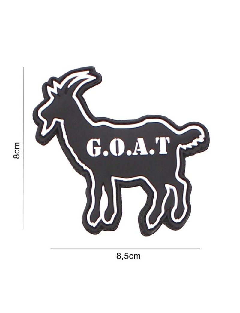 Patch - G.O.A.T. - Black — Patches & Decoração — Airsoft Market PT