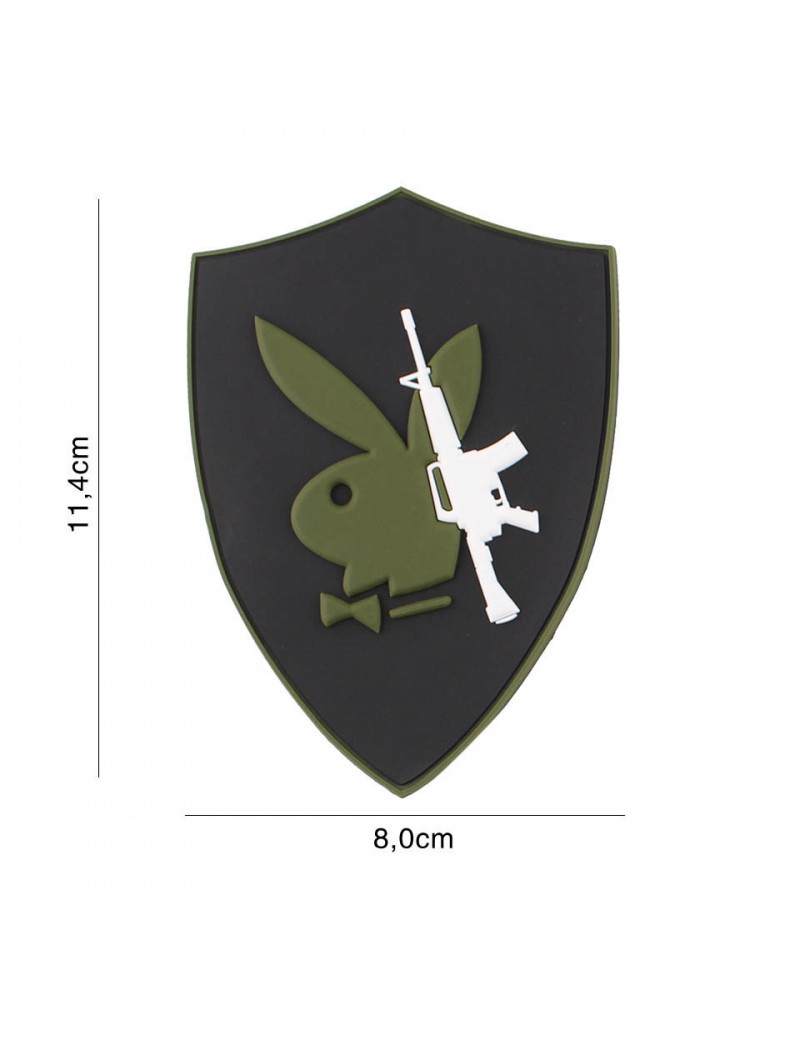 Patch - Playboy Gun — Patches & Decoração — Airsoft Market PT