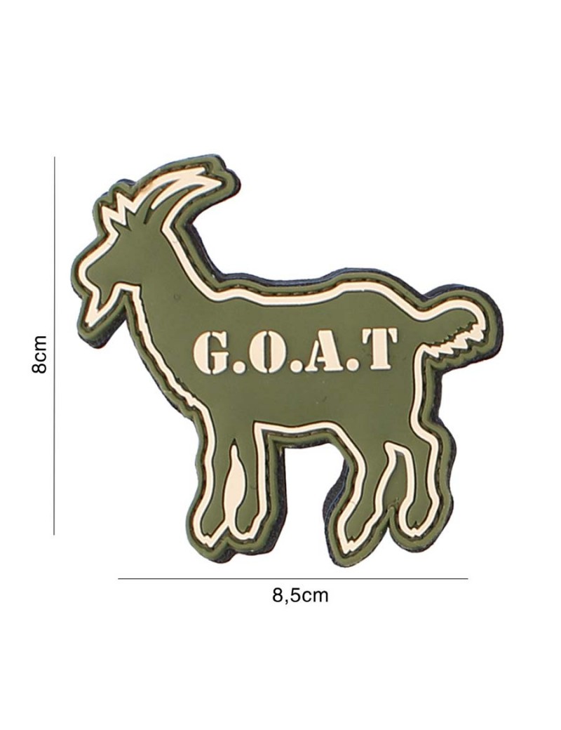 Patch - G.O.A.T. - Green — Patches & Decoração — Airsoft Market PT