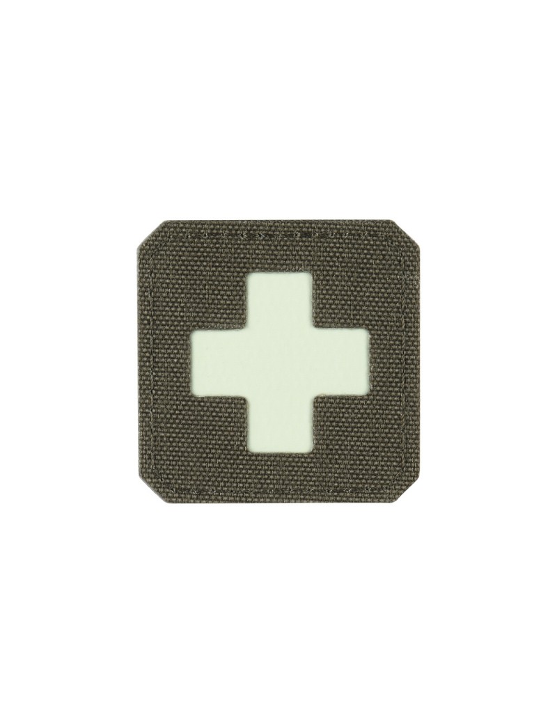 Patch - Medic Cross - Ranger Green & GID [M-TAC] — Patches & Decoração — Airsoft Market PT