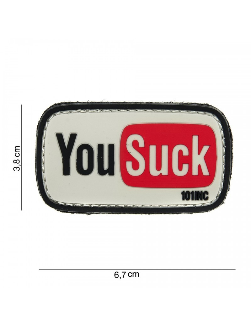 Patch - You Suck — Patches & Decoração — Airsoft Market PT