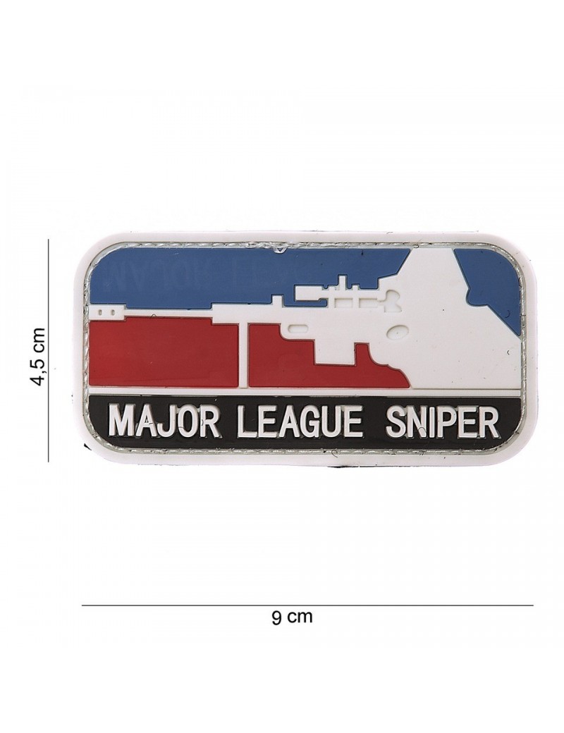 Patch - Major League Sniper - Blue & Red — Patches & Decoração — Airsoft Market PT