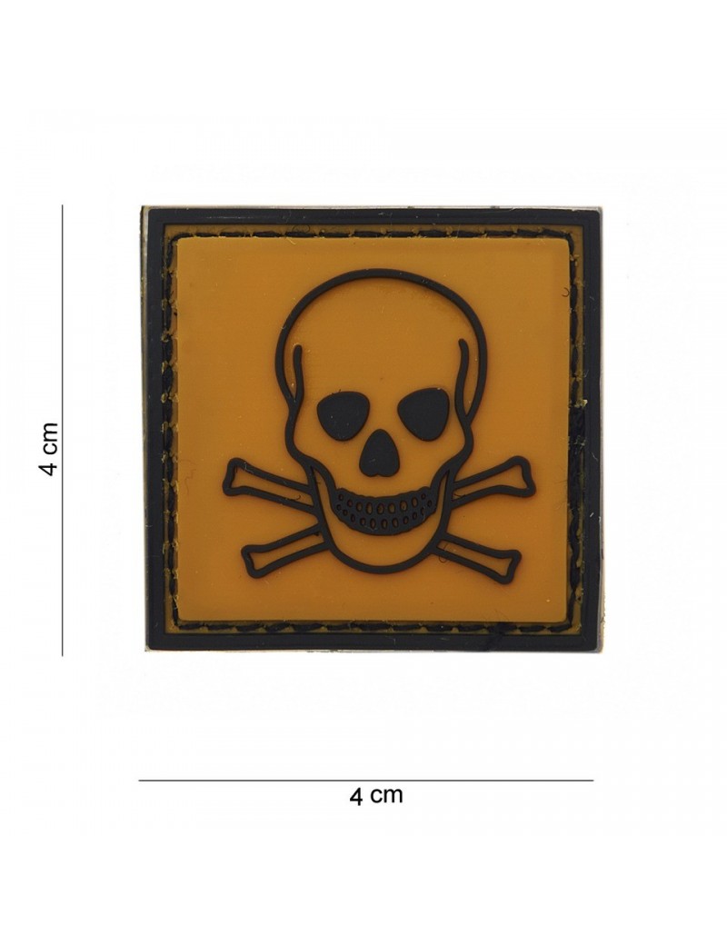 Patch - Toxic Skull — Patches & Decoração — Airsoft Market PT