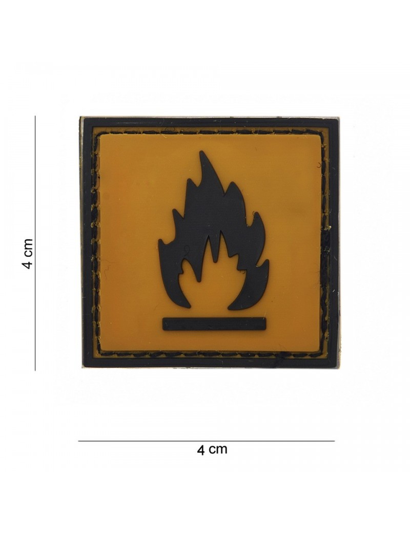 Patch - Inflammable — Patches & Decoração — Airsoft Market PT