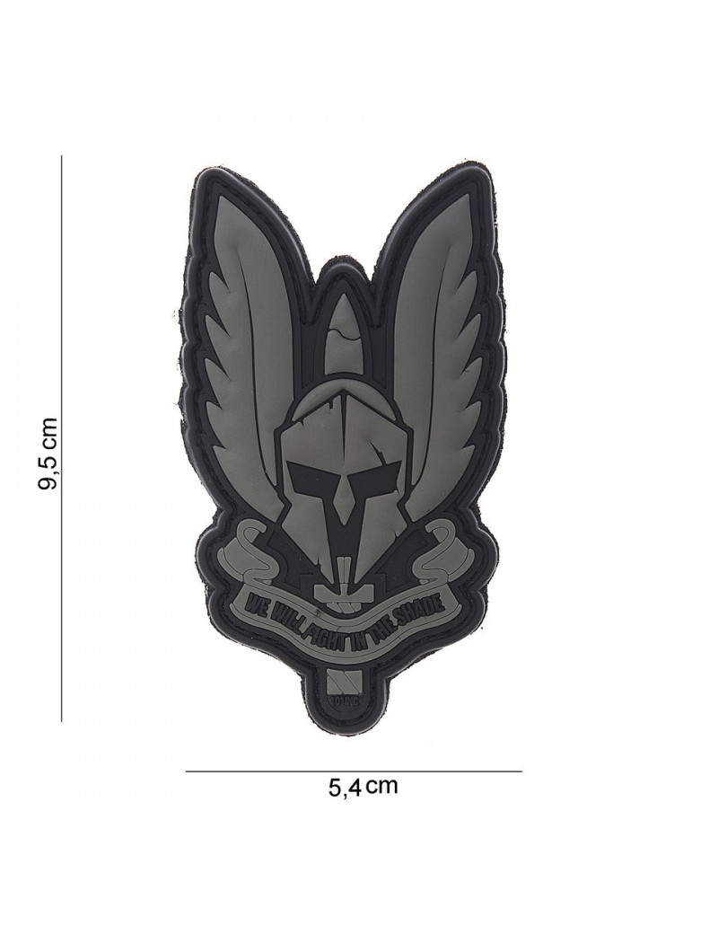 Patch - Spartan - Black — Patches & Decoração — Airsoft Market PT